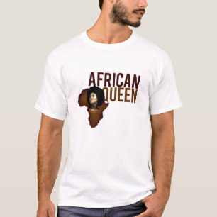 アフリカの女王/Afrikan版 Tシャツ