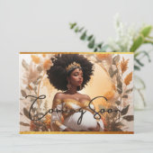 アフリカの女神ソフトボホ妊娠の発表 カード (スタンド正面)