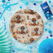 アフリカの妖精の魅惑された森の誕生日パーティー ペーパープレート (パーティー)