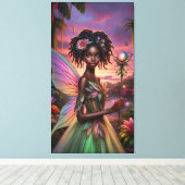 アフリカの妖精 キャンバスプリント (インサイチュ (ウッドフロア))