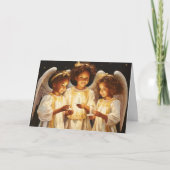 アフリカの子供のクリスマス天使 シーズンカード (正面)