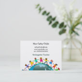 アフリカの子供、 名刺 (スタンド正面)