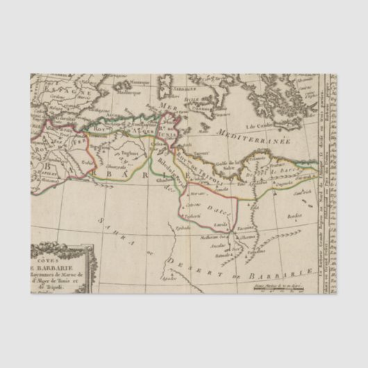 アフリカの学校 薄葉紙 (正面)