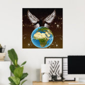 アフリカの守護天使 ポスター (ホームオフィス)