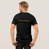 アフリカの家族よ永遠に! トライブレンドTシャツ (裏面全面)