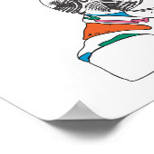 アフリカの少女の肖像ポスター ポスター (角)