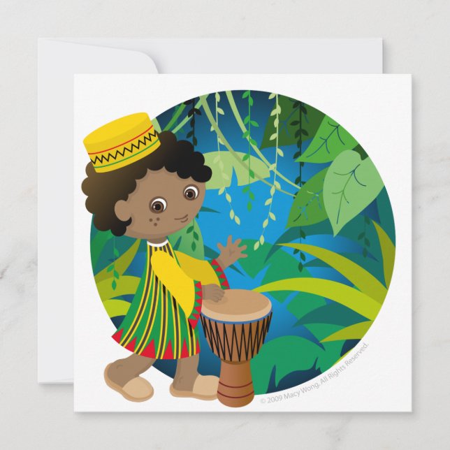 アフリカの少年 (正面)