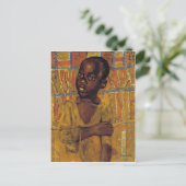 アフリカの少年 ポストカード (スタンド正面)