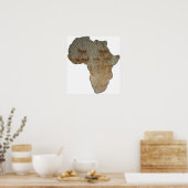 アフリカの岩 ポスター (キッチン)