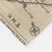 アフリカの島 フリースブランケット (角)