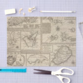 アフリカの島 薄葉紙 (クラフト)