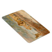 アフリカの川岸の獅子 マグネット (右側)