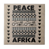 アフリカの平和 タイル (正面)