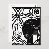 アフリカの幻想 ポストカード (正面/裏面)