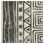 アフリカの幾何学的パターン ファブリック (クローズアップ)