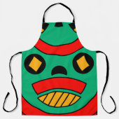 アフリカの怖い部族達 エプロン (正面)