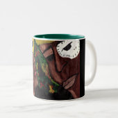 アフリカの愛のマグカップ ツートーンマグカップ (正面右)