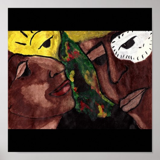 アフリカの愛 ポスター (正面)