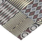 アフリカの抽象芸術パターン ショートテーブルランナー (コーナー)