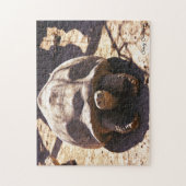 アフリカの拍車をかけられたカメ ジグソーパズル (縦)