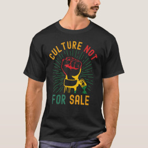 アフリカの拳誇りを持ったハンドWesooを販売しない文化 Tシャツ