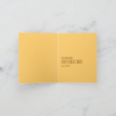 アフリカの採用 – アナウンスカード 案内状 (内部)