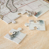 アフリカの新星説明(1690) by Willem Janszoon ジグソーパズル (側面)