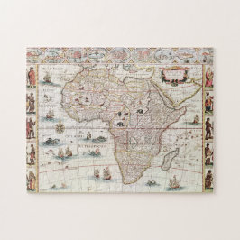 アフリカの新星説明(1690) by Willem Janszoon ジグソーパズル