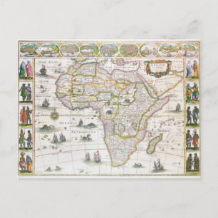 アフリカの新星、c.1617 ポストカード