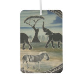 アフリカの新生ジャングル カーエアーフレッシュナー (正面)