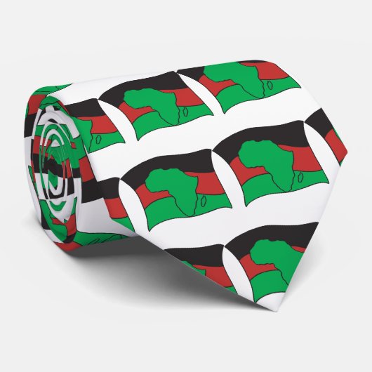 アフリカの旗 ネクタイ (ロール)