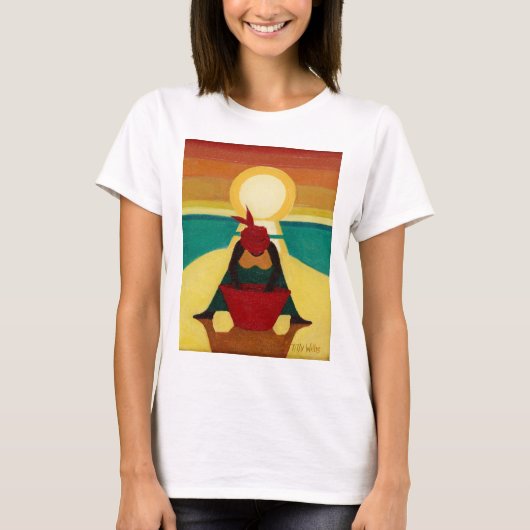 アフリカの日没2009年 Tシャツ (正面)