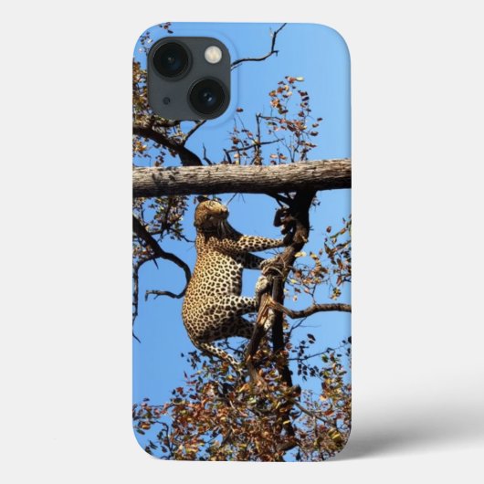 アフリカの木に豹 Case-Mate iPhoneケース (裏面)