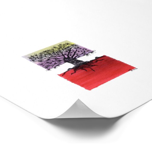 アフリカの木 ポスター (角)