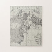 アフリカの条約の地図 ジグソーパズル (縦)