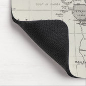 アフリカの条約の地図 マウスパッド (コーナー)