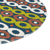 アフリカの楕円の形状：シカラフルームレス。 カッティングボード (角)