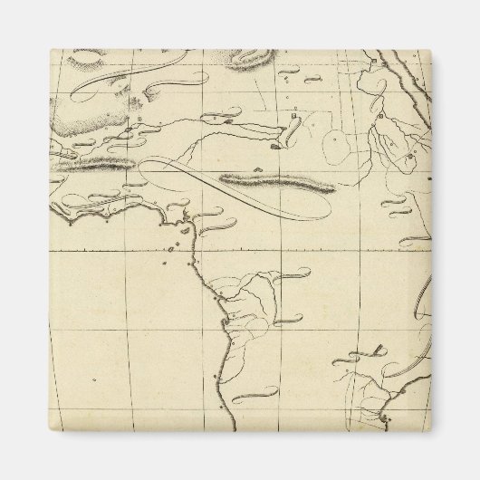 アフリカの概要 マグネット (正面)