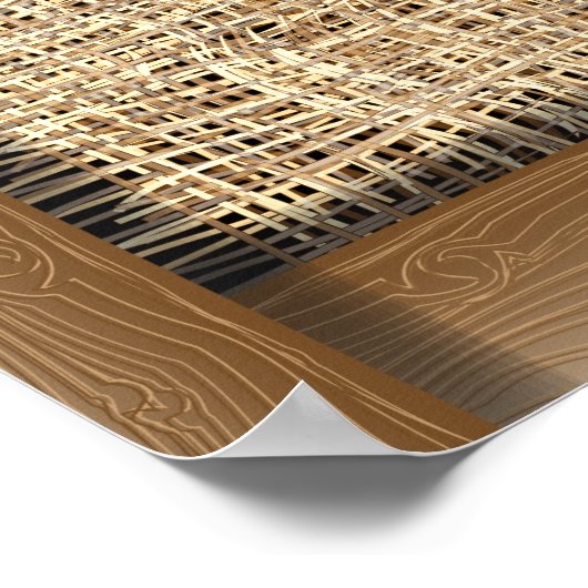 アフリカの母と子 ポスター (角)