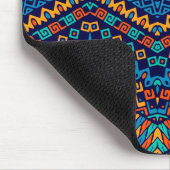 アフリカの民族パタファンキーーン色 マウスパッド (コーナー)