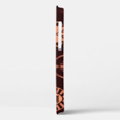 アフリカの民族的なマスク、暗い背景 Case-Mate iPhoneケース (裏面 / 左)