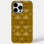 アフリカの民族的な部族のパターン。 アディンクラシンボル Case-Mate iPhoneケース (裏面)