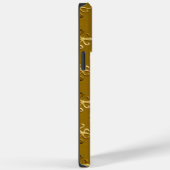 アフリカの民族的な部族のパターン。 アディンクラシンボル Case-Mate iPhoneケース (裏面 / 右)