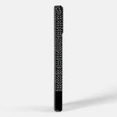 アフリカの民族美術、白黒パターン Case-Mate iPhoneケース (裏面 / 右)