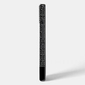 アフリカの民族美術、白黒パターン Case-Mate iPhoneケース (裏面 / 左)