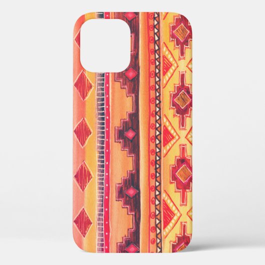 アフリカの水の色、パタ鮮やかーン Case-Mate iPhoneケース (裏面)