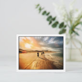 アフリカの波を駆ける ポストカード (スタンド正面)