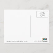 アフリカの波を駆ける ポストカード (裏面)