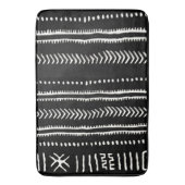 アフリカの泥の布のパターン バスマット (正面縦)