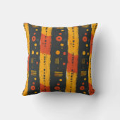 アフリカの泥の服 クッション (裏面)